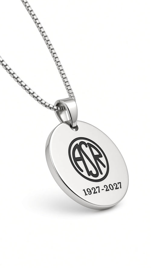 Collana Medaglietta Centenario 1927-2027 — MAI SOLA MAI