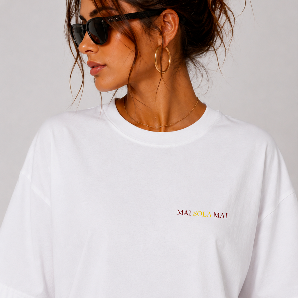 T-Shirt MAI SOLA MAI