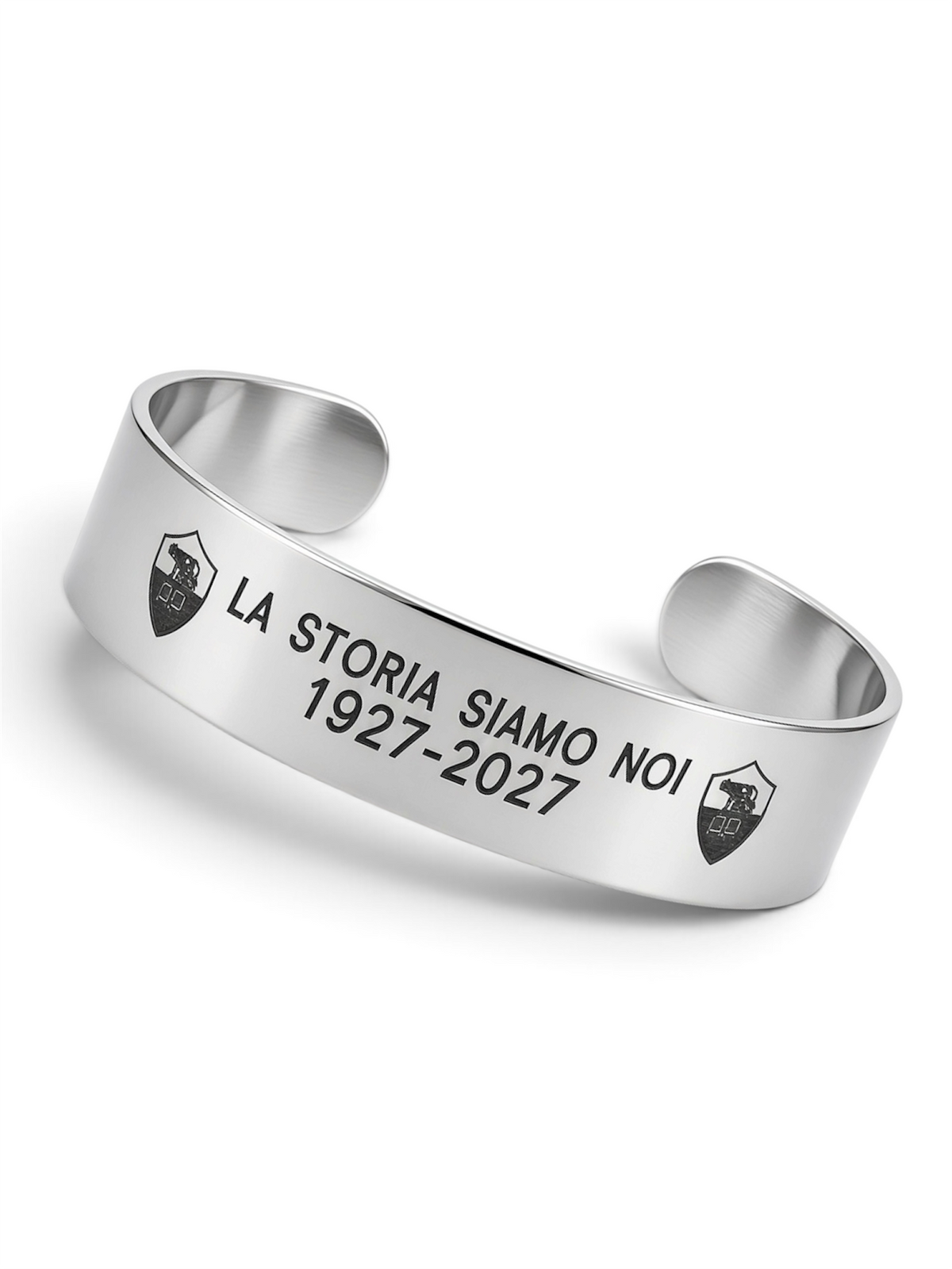 Bracciale Rigido Centenario "La Storia Siamo Noi" 1927-2027 — MAI SOLA MAI