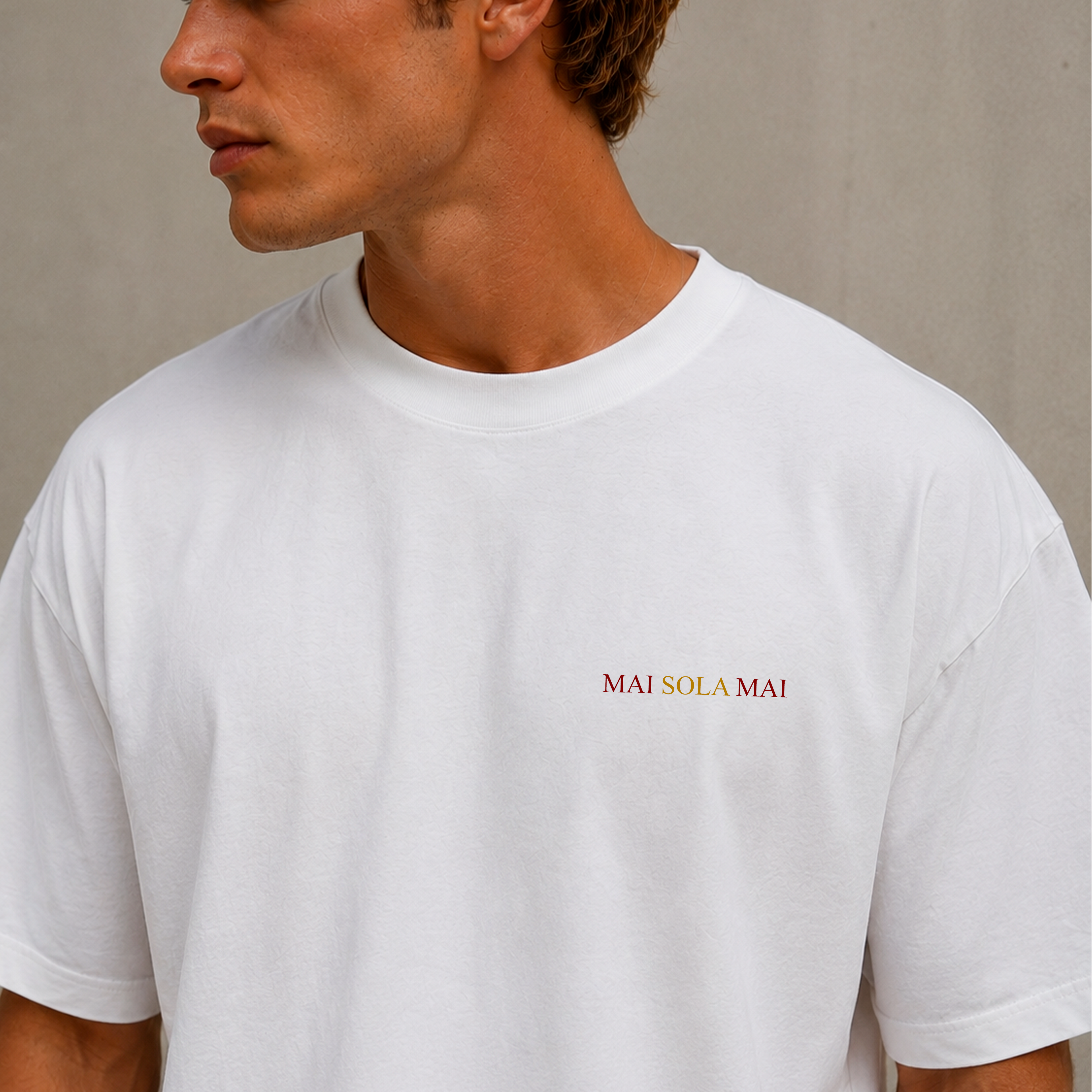 T-Shirt MAI SOLA MAI