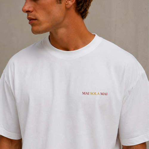 T-Shirt MAI SOLA MAI