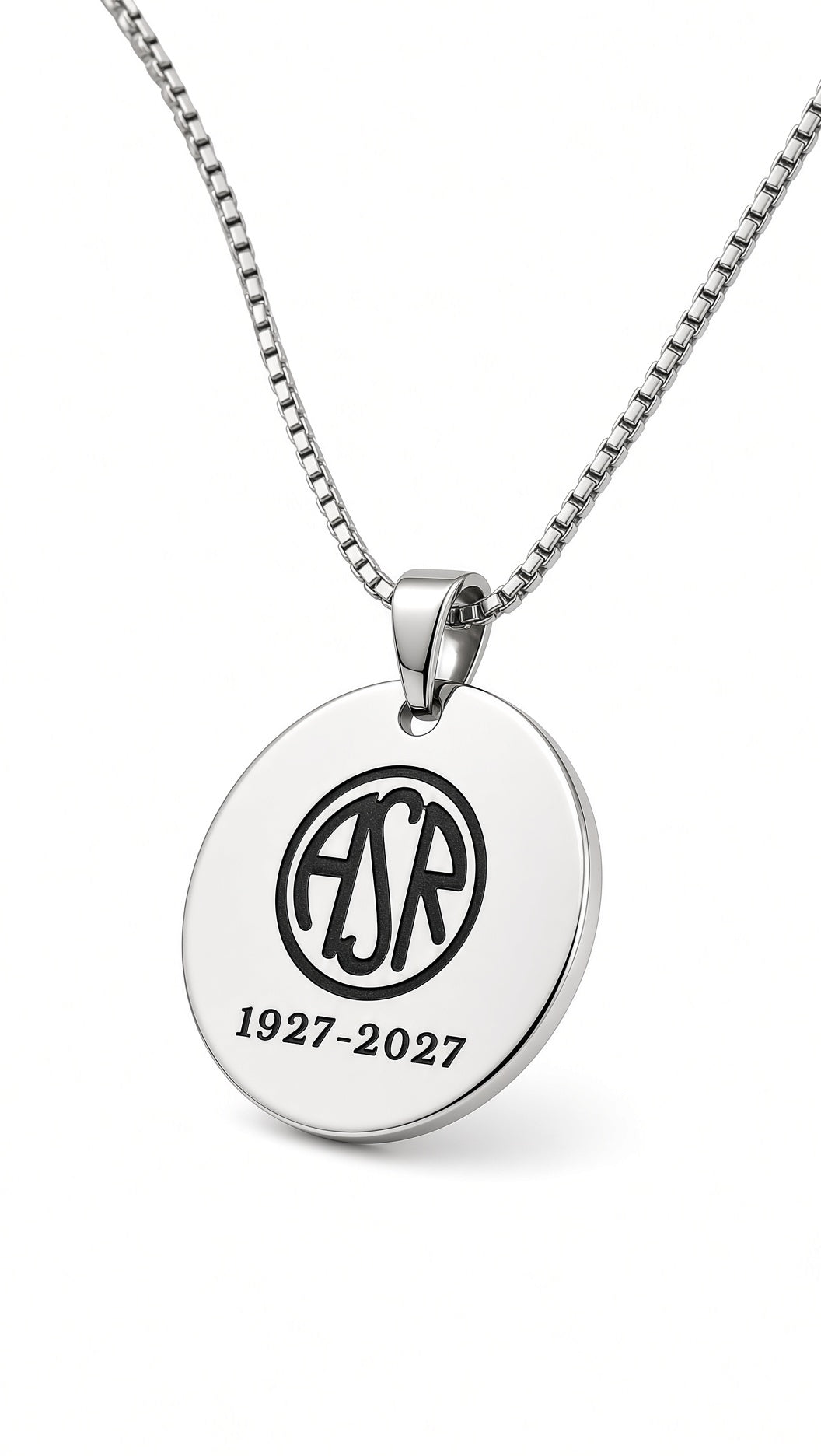 Collana Medaglietta Centenario 1927-2027 — MAI SOLA MAI