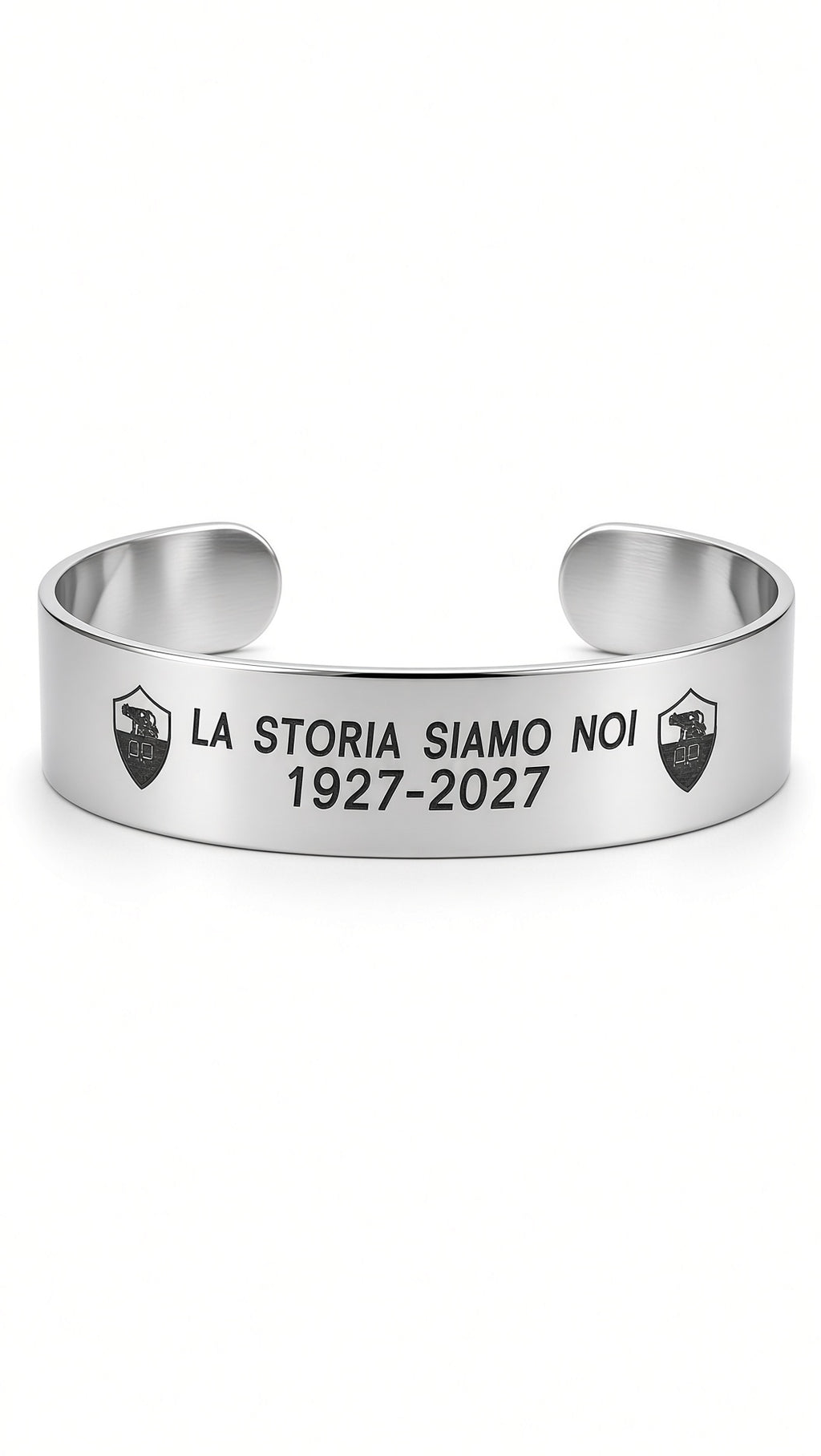 Bracciale Rigido Centenario "La Storia Siamo Noi" 1927-2027 — MAI SOLA MAI