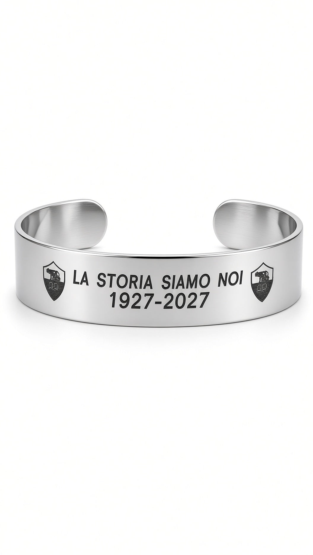 Bracciale Rigido Centenario "La Storia Siamo Noi" 1927-2027 — MAI SOLA MAI
