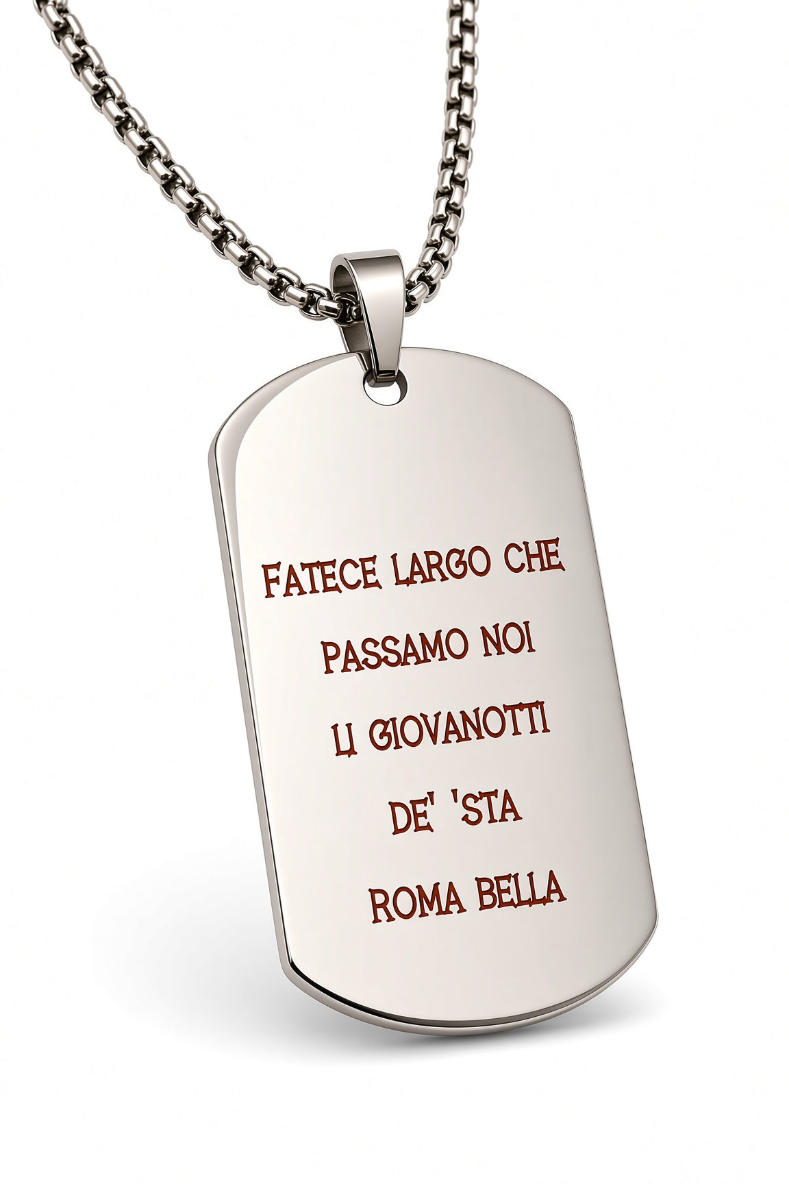 Collana Medeglietta "Roma Bella" — MAI SOLA MAI
