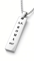 Collana Targhetta 1927 in Acciaio | MAI SOLA MAI