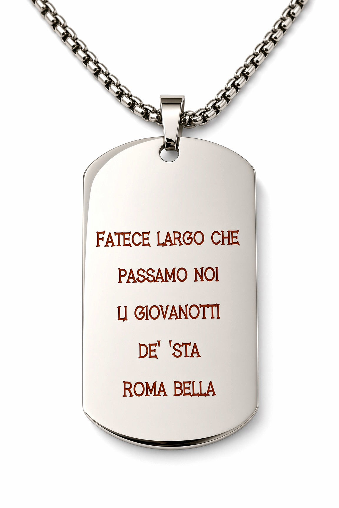 Collana Medeglietta "Roma Bella" — MAI SOLA MAI
