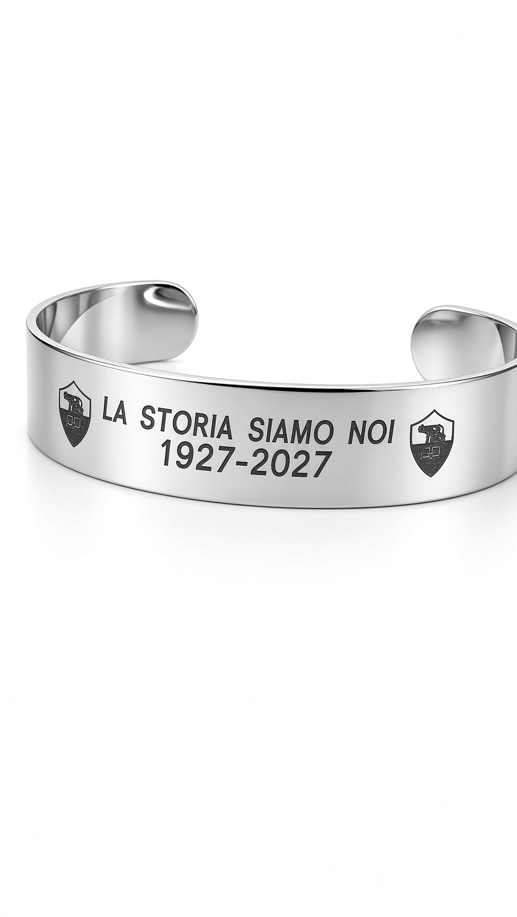 Bracciale Rigido Centenario "La Storia Siamo Noi" 1927-2027 — MAI SOLA MAI