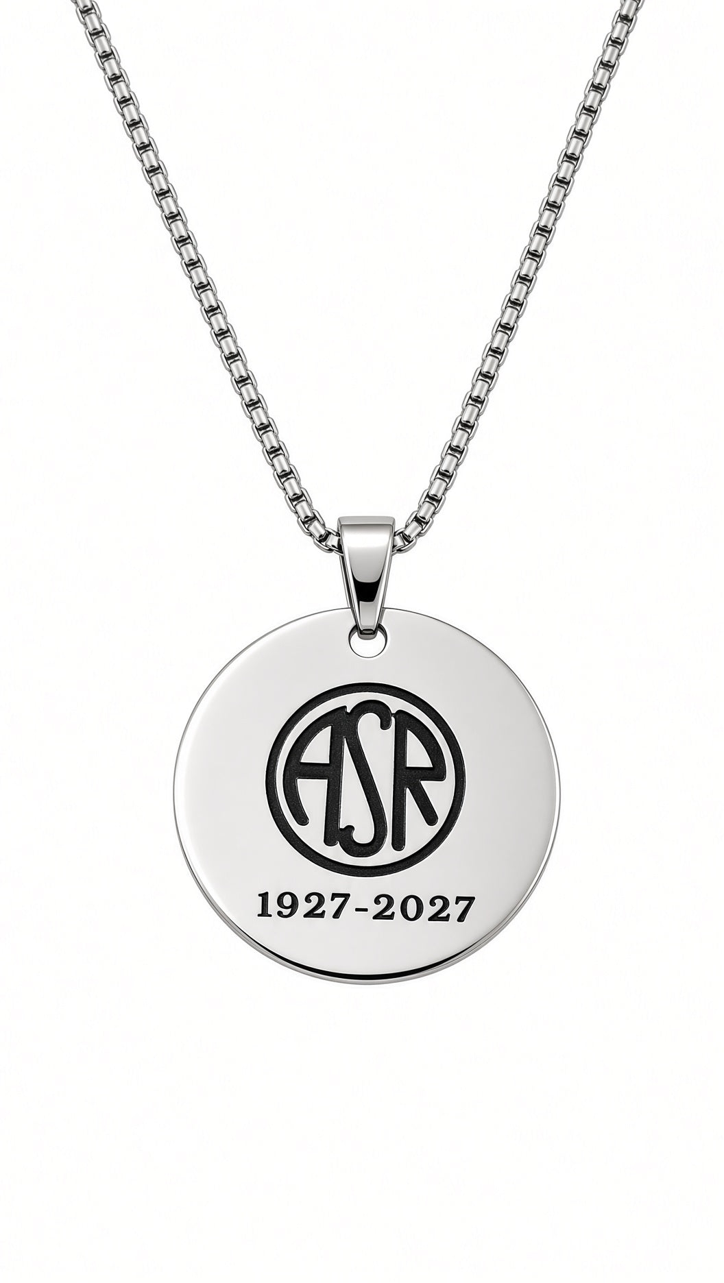Collana Medaglietta Centenario 1927-2027 — MAI SOLA MAI