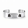 Bracciale rigido Nel Cervello Solo la Roma - MAI SOLA MAI